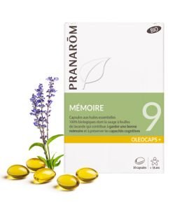 Oleocaps 9 Mémoire BIO, 30 capsules